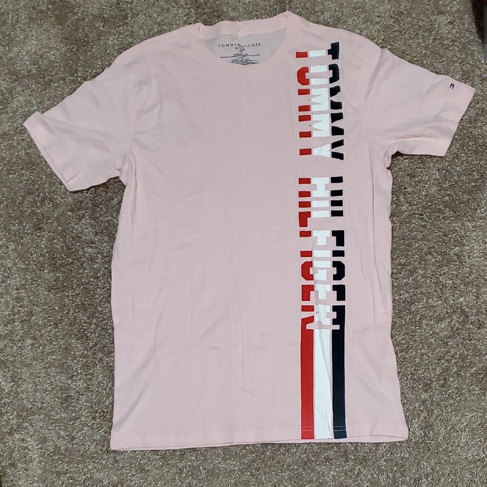 Tommy Hilfiger Light Pink Logo T-Shirt